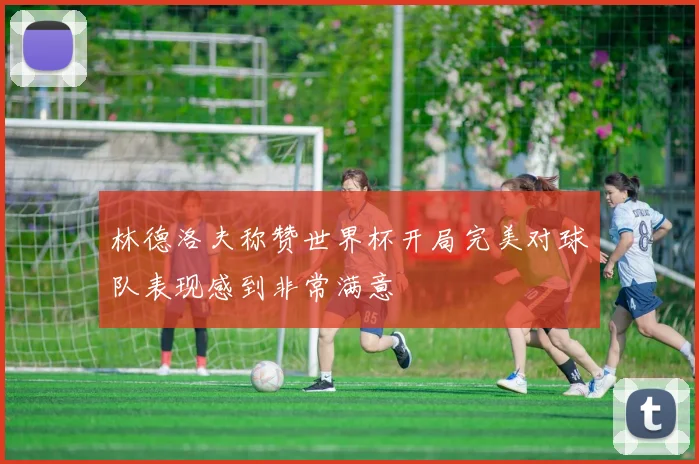 林德洛夫称赞世界杯开局完美对球队表现感到非常满意